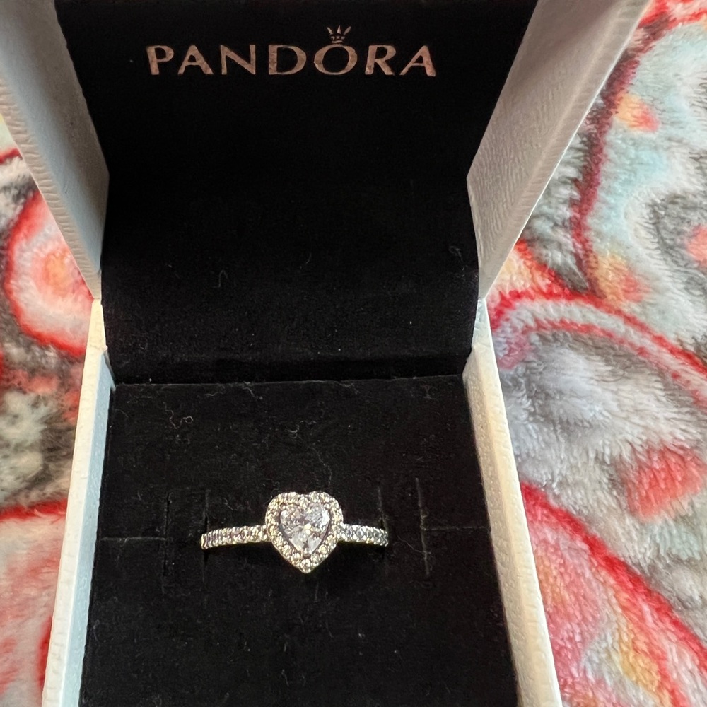 Elevated Heart Ring